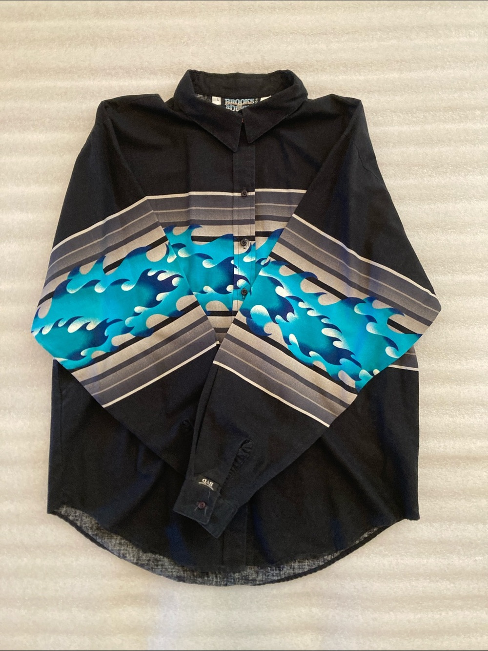 Vintage Cowgirl Shirt - Size Large. Made in U. S. A